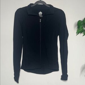 Roots Black Full-Zip Sweater